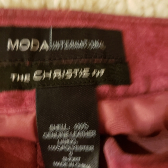 Y2K / Vintage Genuine leather boot leg VS.. - Picture 3 of 4